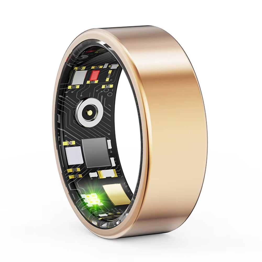 R11M Smart Fitness Ring - IP68 Waterproof, Bluetooth 5.0, Multi-Sport Modes, Heart Rate & Sleep Monitoring