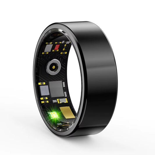 R11M Smart Fitness Ring - IP68 Waterproof, Bluetooth 5.0, Multi-Sport Modes, Heart Rate & Sleep Monitoring